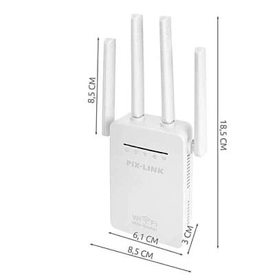Amplificator Alb U7AC1200RE de semnal 4 antene wireless Amplificator Alb U7AC1200RE de semnal 4 antene wireless
