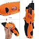 Trusa Surubelnita Electrica cu Acumulator 47 Piese 4.8V 200RPM DCTools Trusa Surubelnita Electrica cu Acumulator 47 Piese 4.8V 200RPM DCTools