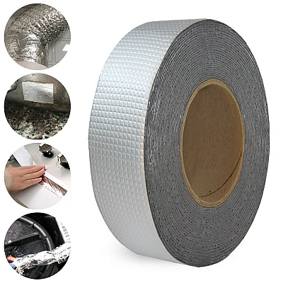 Banda ACOPERIS 100mm x 5M butilica adeziva hidroizolanta bituminoasa durabila Rezistenta la Apa JK Banda ACOPERIS 100mm x 5M butilica adeziva hidroizolanta bituminoasa durabila Rezistenta la Apa JK
