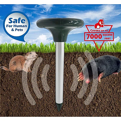 Aparat ROTUND solar cu ultrasunete impotriva cartitelor ZD