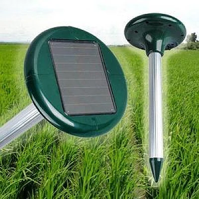 Aparat ROTUND solar cu ultrasunete impotriva cartitelor ZD