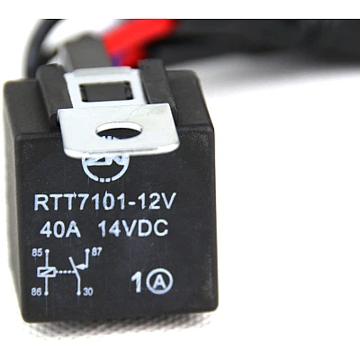 Cablaj cu releu si buton 480W 12V 40A pentru proiectoare LED sau Led Bar lungime 3m Cablaj cu releu si buton 480W 12V 40A pentru proiectoare LED sau Led Bar lungime 3m