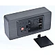 Ceas digital lemn VST-862 NEGRU LED cu Led ROSU Alarma si Termometru Ceas digital lemn VST-862 NEGRU LED cu Led ROSU Alarma si Termometru