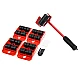Kit Mutat Mobilier 4 Platforme cu roti + 1 Parghie metalica Kit Mutat Mobilier 4 Platforme cu roti + 1 Parghie metalica