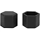 Set 20 capace prezoane 17" NEGRE din Silicon pentru jante Set 20 capace prezoane 17" NEGRE din Silicon pentru jante