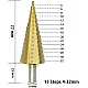 Set 3 FREZE Burghie in trepte pentru metal 4-32 mm Set 3 FREZE Burghie in trepte pentru metal 4-32 mm