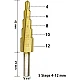 Set 3 FREZE Burghie in trepte pentru metal 4-32 mm Set 3 FREZE Burghie in trepte pentru metal 4-32 mm