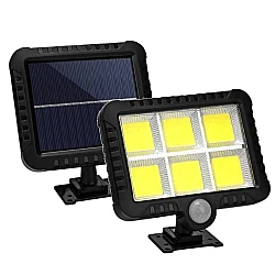 Proiector SOLAR 10W 6 CASETTE COB SL-F120  Senzor de lumina si miscare MK