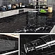 Set 3 X Autocolant Marmura NEGRU CU ALB 60 x 200 Autoadeziv Rezistent pentru Mobila Set 3 X Autocolant Marmura NEGRU CU ALB 60 x 200 Autoadeziv Rezistent pentru Mobila