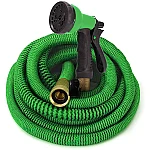 Furtun extensibil pentru gradina SUPER HOSE  50 FT = 15 m VERDE