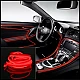 Banda Led 12v Neon Rosie Auto Droser Putere 5w Fir 2 Metri Banda Led 12v Neon Rosie Auto Droser Putere 5w Fir 2 Metri