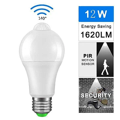 UB Bec LED 9W E27 cu Senzor Miscare so UB Bec LED 9W E27 cu Senzor Miscare so