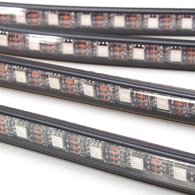 Benzi Ambientale 12LED Auto 8 Culori Telecomanda Benzi Ambientale 12LED Auto 8 Culori Telecomanda