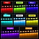 Benzi Ambientale 12LED Auto 8 Culori Telecomanda Benzi Ambientale 12LED Auto 8 Culori Telecomanda