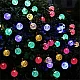 UB Ghirlanda 20m 120 LED RGB Instalatie cu Globulete Cristal Fir Alb UB Ghirlanda 20m 120 LED RGB Instalatie cu Globulete Cristal Fir Alb