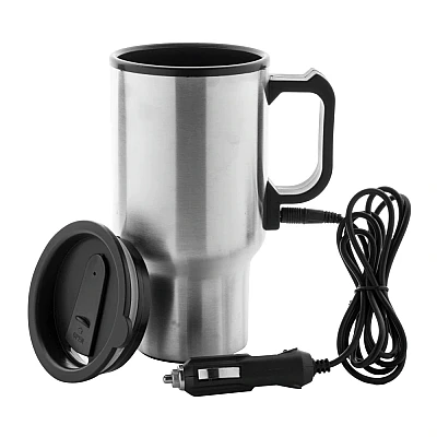 Cana Termos Auto 12V Cu Alimentare La Bricheta 450ml Cana Termos Auto 12V Cu Alimentare La Bricheta 450ml