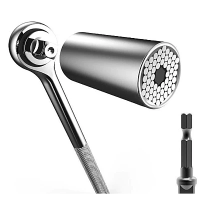 Cheie Tubulara Universala cu Adaptor Gator Grip Cheie Tubulara Universala cu Adaptor Gator Grip