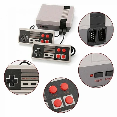 Consola jocuri retro mini 620 de jocuri AV Consola jocuri retro mini 620 de jocuri AV