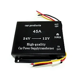 Convertor Auto 45A pentru Tensiune 24V - 12V