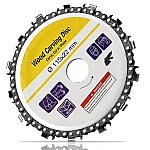 Disc Flex Lemn 115x22mm cu Lant