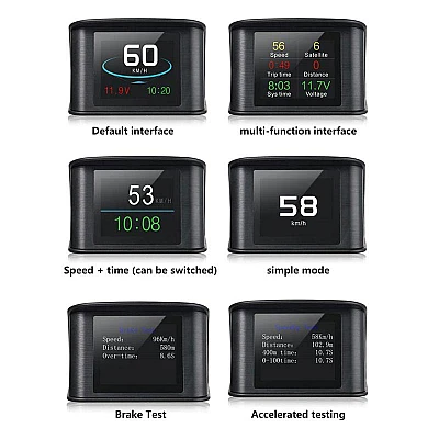 Heads Up Display Auto T600 Kilometraj cu GPS Heads Up Display Auto T600 Kilometraj cu GPS