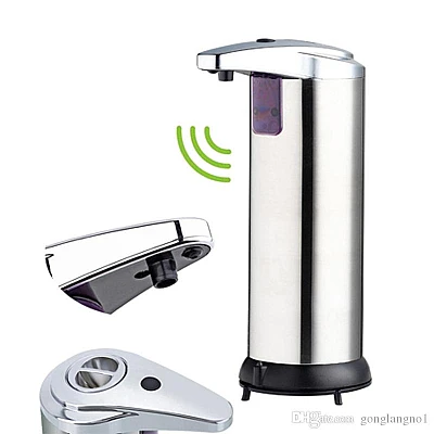 Dozator - Dispenser Inox de sapun Lichid cu senzor BS Dozator - Dispenser Inox de sapun Lichid cu senzor BS