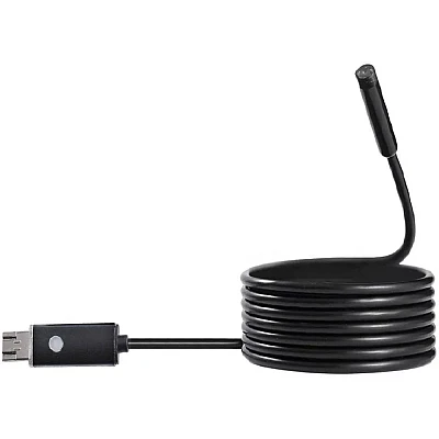 Endoscop PC cablu 5 metri Camera waterproof Universala Slim pentru Inspectie Auto Endoscop PC cablu 5 metri Camera waterproof Universala Slim pentru Inspectie Auto