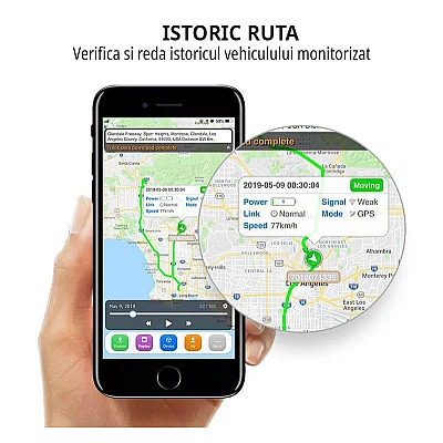 Gps Tracker Auto Localizare LBS+AGPS SIM Interior Gps Tracker Auto Localizare LBS+AGPS SIM Interior
