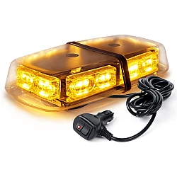 Girofar LED Galben 36LED Stroboscopic 12V/24V
