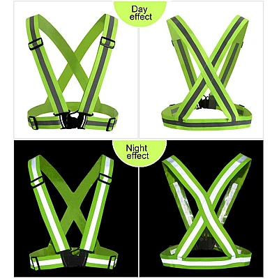 Set 2 Ham REFLECTORIZANT Reglabil Elastic Universal