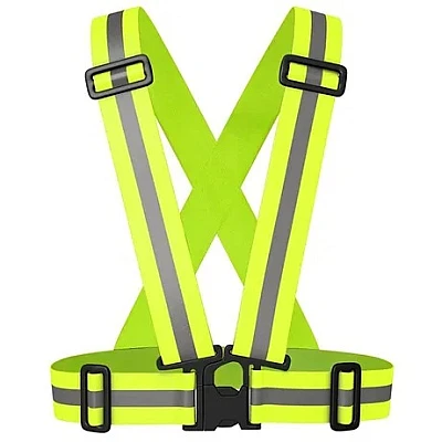 Ham REFLECTORIZANT Reglabil Elastic Universal Verde Ham REFLECTORIZANT Reglabil Elastic Universal Verde