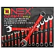 Husa 17 Chei Combinate OX-266 cu Protectie, 6-32 mm Husa 17 Chei Combinate OX-266 cu Protectie, 6-32 mm