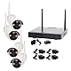 Kit de Supraveghere WIFI 4 Camere Exterior HD 720P WIRELESS Kit de Supraveghere WIFI 4 Camere Exterior HD 720P WIRELESS