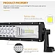 LED Bar Auto 130 CM Drept 675W leduri pe 3 randuri 12V-24V 49140 Lumeni LED Bar Auto 130 CM Drept 675W leduri pe 3 randuri 12V-24V 49140 Lumeni