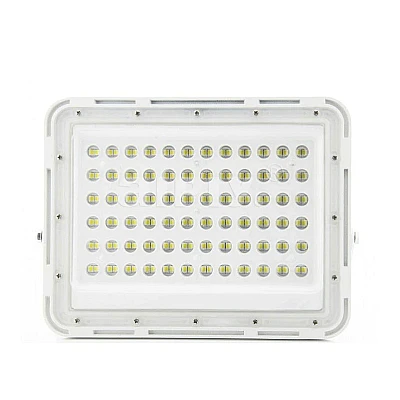 Proiector ALB Solar cu telecomanda 400W 75 LED cu LUPA Proiector ALB Solar cu telecomanda 400W 75 LED cu LUPA