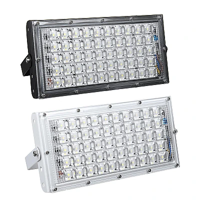 Lampa Lucru 220V 50W 50 LED SMD Proiector Dreptunghiular Lampa Lucru 220V 50W 50 LED SMD Proiector Dreptunghiular