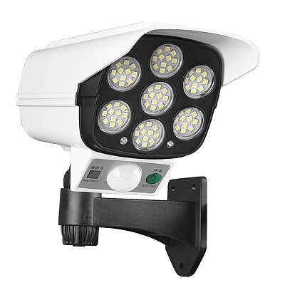 Lampa Solara tip Camera 77LED SMD Senzor de LUMINA + Telecomanda Lampa Solara tip Camera 77LED SMD Senzor de LUMINA + Telecomanda