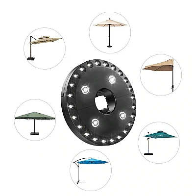 Lampa UMBRELA 28LED cu 3 moduri de functionare Lampa UMBRELA 28LED cu 3 moduri de functionare