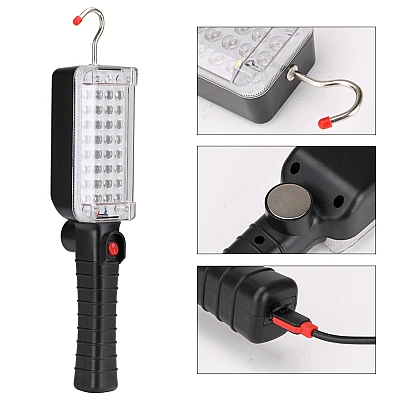 Lampa Led Portabila de Lucru cu 34 LED-uri si Maner Lampa Led Portabila de Lucru cu 34 LED-uri si Maner