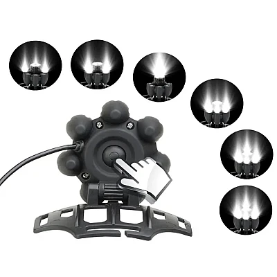 Lanterna Led de Cap Cu 8 Led-uri Si 6 Faze Lumina BL-T85-8 Lanterna Led de Cap Cu 8 Led-uri Si 6 Faze Lumina BL-T85-8