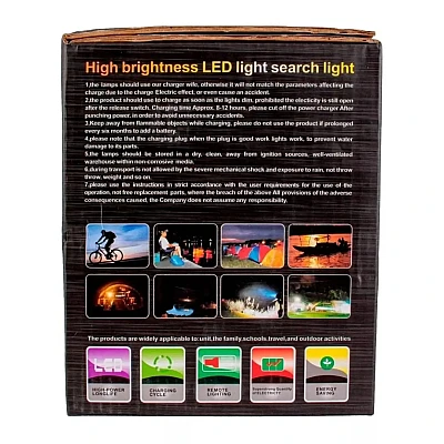 Lanterna TD-6000A LED T6 30 W Lanterna TD-6000A LED T6 30 W