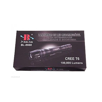 Lanterna de Mana BL-8668-T6 Cu 5 Moduri Iluminare Lanterna de Mana BL-8668-T6 Cu 5 Moduri Iluminare
