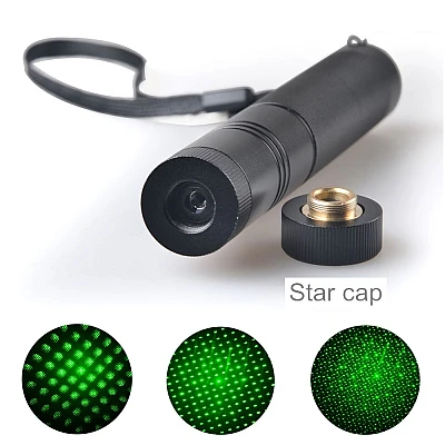Laser Verde LED 303 Puternic cu RAZA 1KM 2 capete XL Laser Verde LED 303 Puternic cu RAZA 1KM 2 capete XL