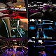 Lumini Ambientale Auto Bluetooth cu LED 6M Fibra Optica 5 Capete Controlabile cu Aplicatie Lotus Lantern Lumini Ambientale Auto Bluetooth cu LED 6M Fibra Optica 5 Capete Controlabile cu Aplicatie Lotus Lantern