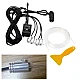 Lumini Ambientale Auto Bluetooth cu LED 6M Fibra Optica 5 Capete Controlabile cu Aplicatie Lotus Lantern Lumini Ambientale Auto Bluetooth cu LED 6M Fibra Optica 5 Capete Controlabile cu Aplicatie Lotus Lantern