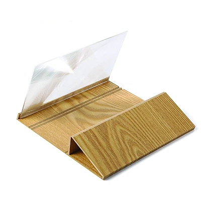 Lupa cu efect 3D model LEMN Mdf pentru telefoane mobile Lupa cu efect 3D model LEMN Mdf pentru telefoane mobile