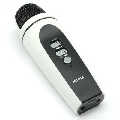 Microfon Mini MC-919 Karaoke cu Fir USB Microfon Mini MC-919 Karaoke cu Fir USB
