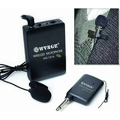 Microfon WG-101A wireless tip lavaliera Microfon WG-101A wireless tip lavaliera