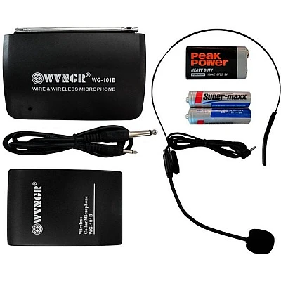 Microfon WG-101B wireless tip lavaliera Microfon WG-101B wireless tip lavaliera