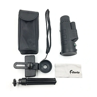 Monocular 16x52 cu Trepied si Adaptor Universal Telefoane Monocular 16x52 cu Trepied si Adaptor Universal Telefoane